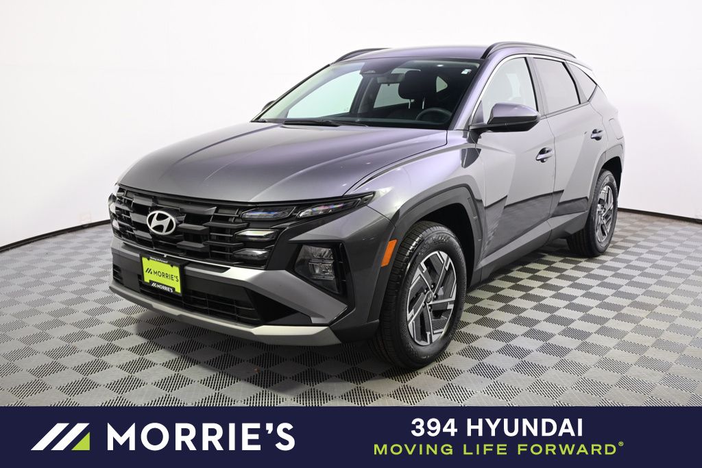 Titanium Gray 2025 Hyundai Tucson Hybrid Blue AWD SUV / Crossover All-Wheel Drive 6-Speed Automatic