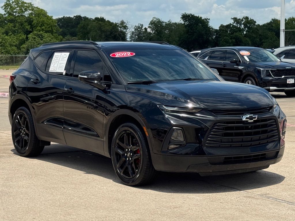 2022 Chevrolet Blazer LT Black at AutoSavvy Houston Southwest
