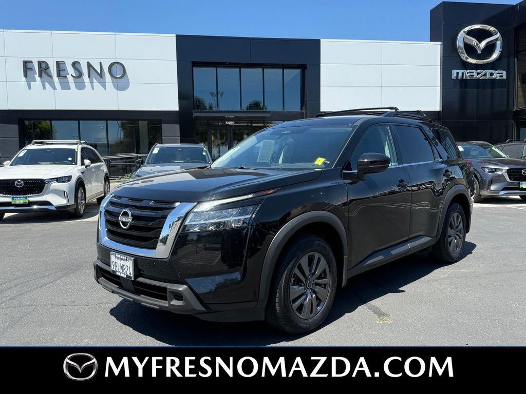 Super Black 2022 Nissan Pathfinder SUV / Crossover Front-Wheel Drive 9-Speed Automatic