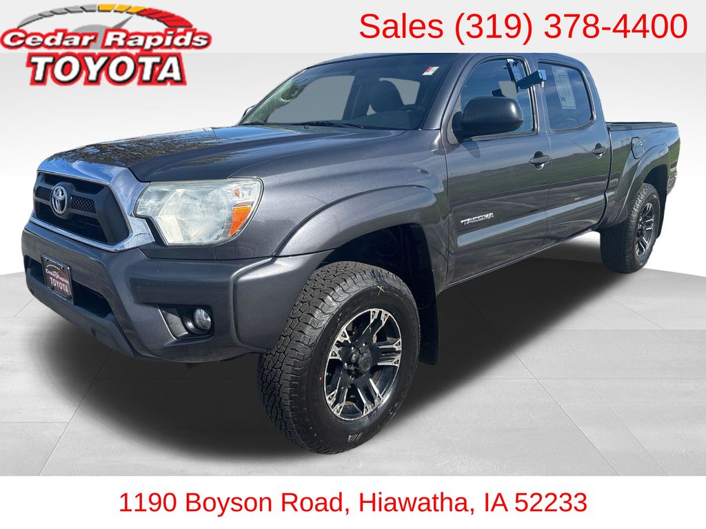 Magnetic Gray Metallic 2014 Toyota Tacoma Double Cab SB V6 4WD Pickup Truck Four-Wheel Drive 5-Speed Automatic