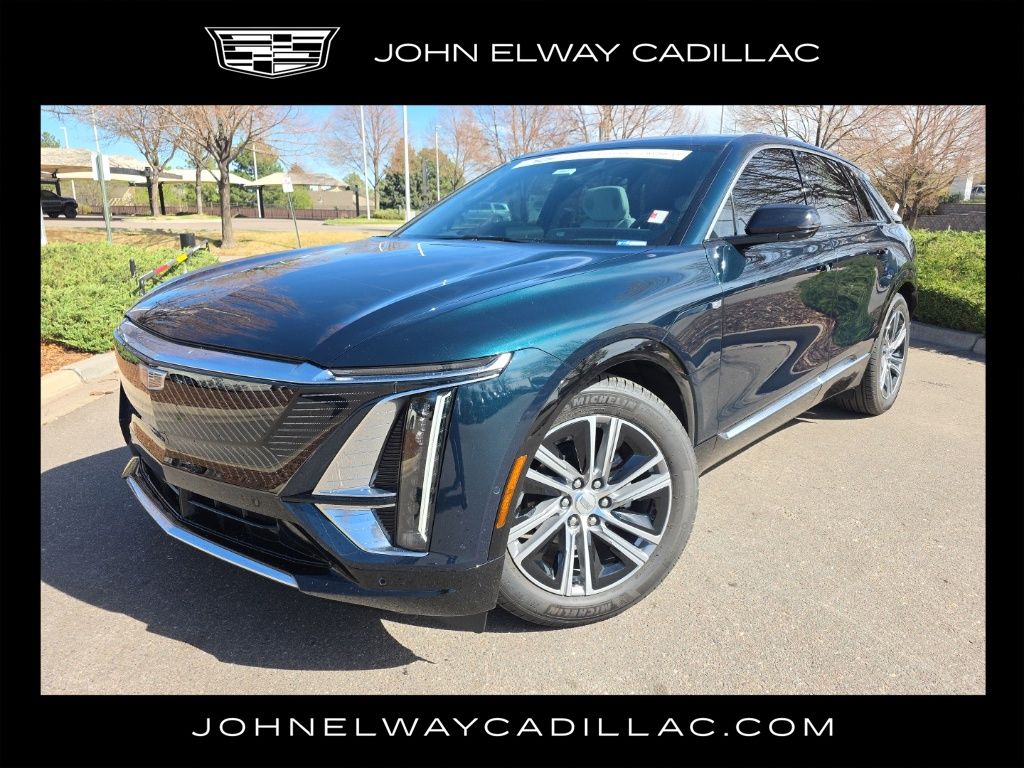 Emerald Lake Metallic 2024 Cadillac LYRIQ Luxury 2 AWD SUV / Crossover All-Wheel Drive 1-Speed Automatic