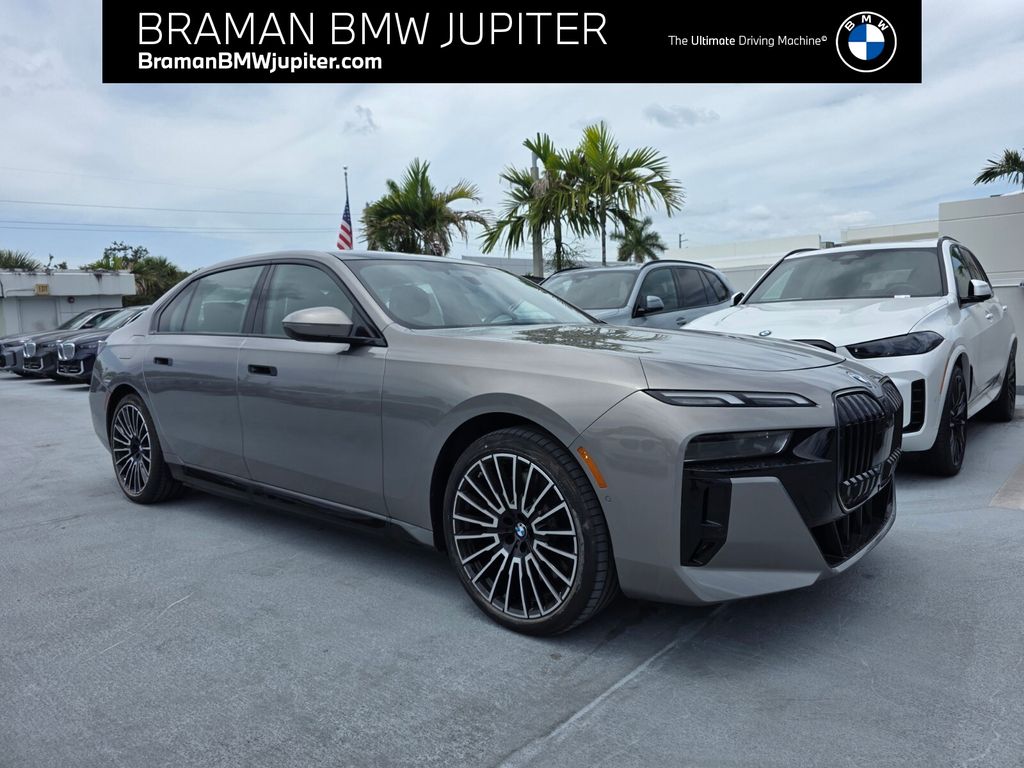 Gray (Oxide Grey Metallic) 2026 BMW i7 Sedan Rear-Wheel Drive Automatic
