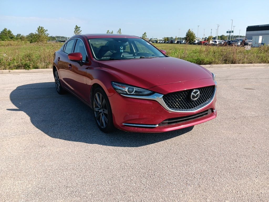 Soul Red Crystal Metallic 2020 Mazda MAZDA6 Sedan Front-Wheel Drive 6-Speed Automatic