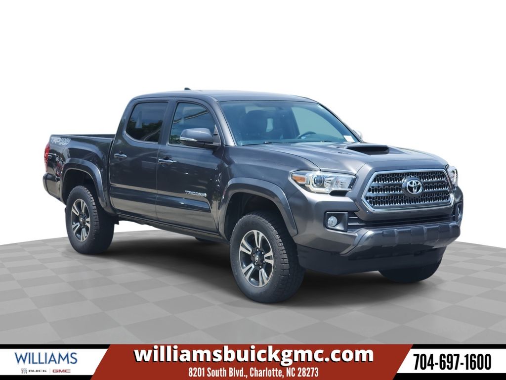 Magnetic Gray Metallic 2016 Toyota Tacoma Pickup Truck Four-Wheel Drive 6-Speed Automatic