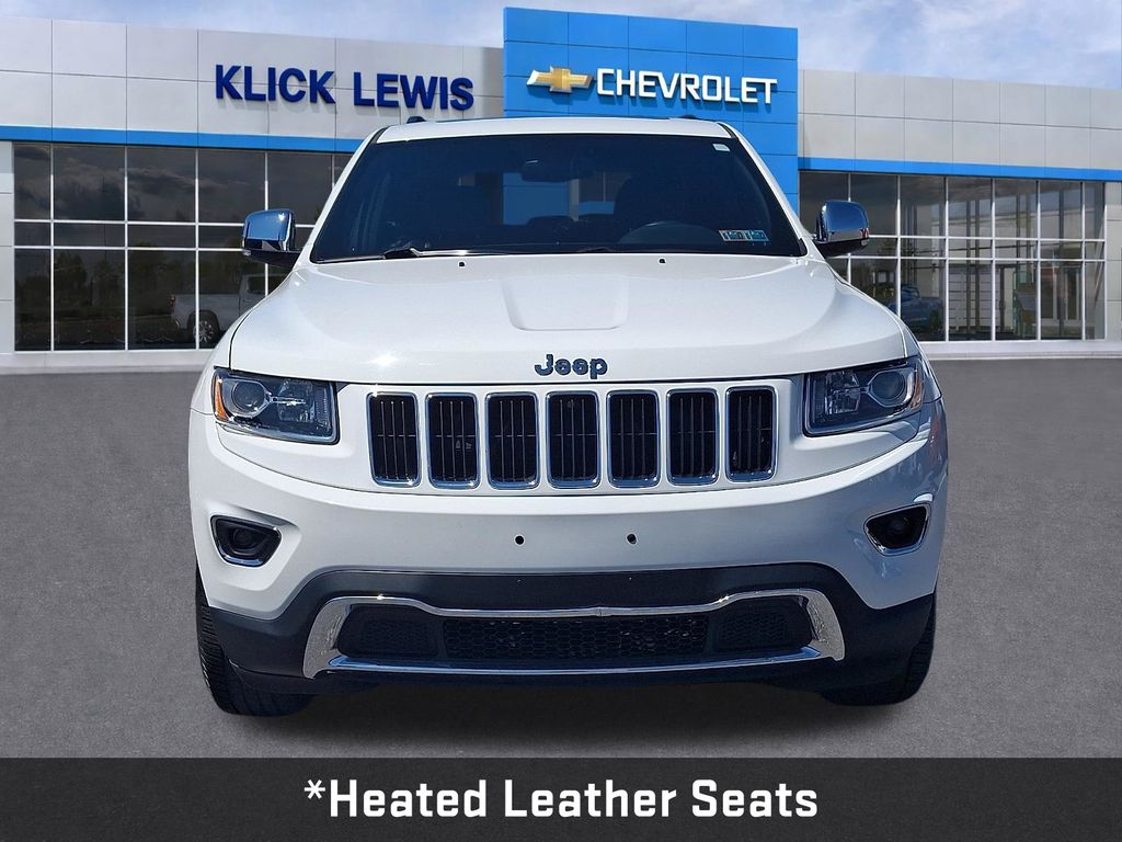 2015 Jeep Grand Cherokee Limited White at Bob Ruth Ford