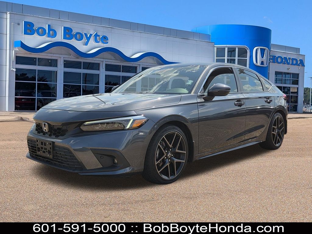 Meteorite 2023 Honda Civic Hatchback Hatchback Front-Wheel Drive Continuously Variable Transmission