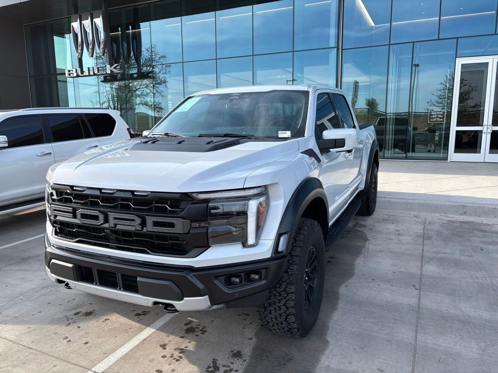 White Metallic 2025 Ford F-150 Pickup Truck Four-Wheel Drive Automatic
