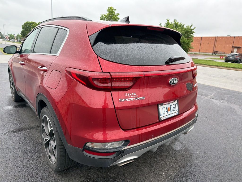 2020 Hyper Red Kia Sportage SX AWD SUV