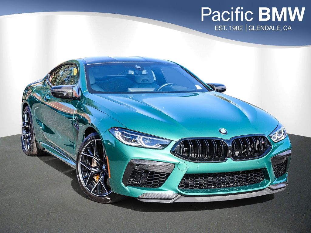 Green Metallic 2024 BMW M8 Coupe All-Wheel Drive 8-Speed Automatic