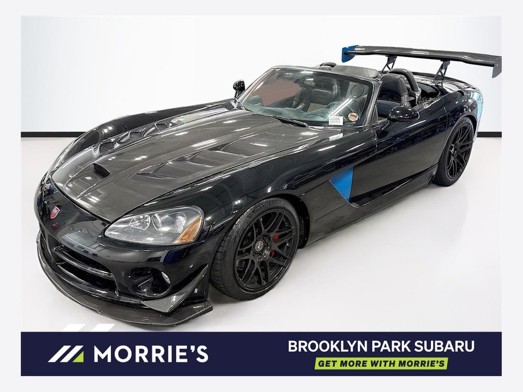 Viper Black Clearcoat 2006 Dodge Viper SRT10 Roadster RWD Convertible Rear-Wheel Drive 6-Speed Manual