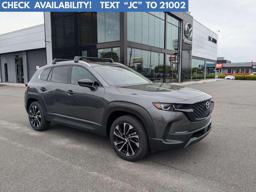 Machine Gray Metallic 2026 Mazda CX-50 Hybrid Premium Plus AWD SUV / Crossover All-Wheel Drive Continuously Variable Transmission