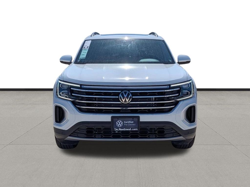 2025 Volkswagen Atlas 2.0T SE w/Technology White at DeMontrond Automotive Group