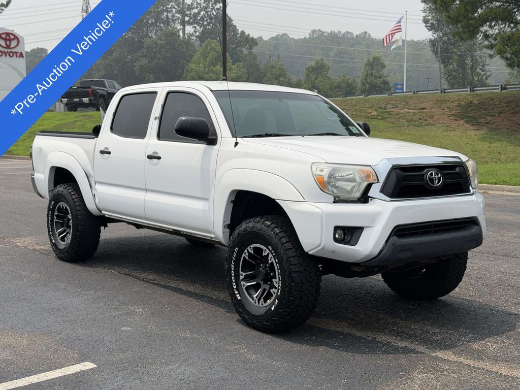 Super White 2012 Toyota Tacoma Pickup Truck 4X2 5-Speed Automatic Overdrive