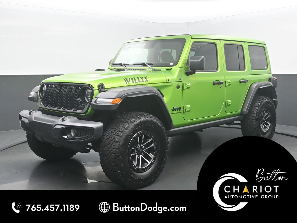 Mojito Clearcoat 2025 Jeep Wrangler SUV / Crossover Four-Wheel Drive 8-Speed Automatic