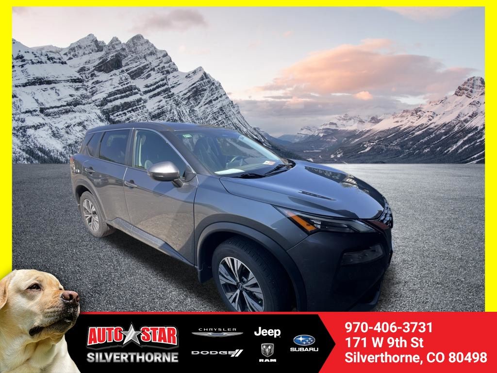 Gray (Gun Metallic) 2022 Nissan Rogue SUV / Crossover All-Wheel Drive Continuously Variable Transmission