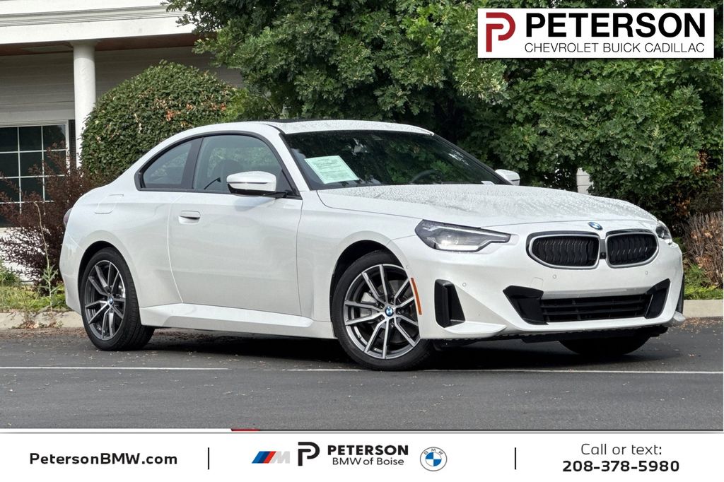 Mineral White Metallic 2025 BMW 2 Series Coupe All-Wheel Drive 8-Speed Automatic