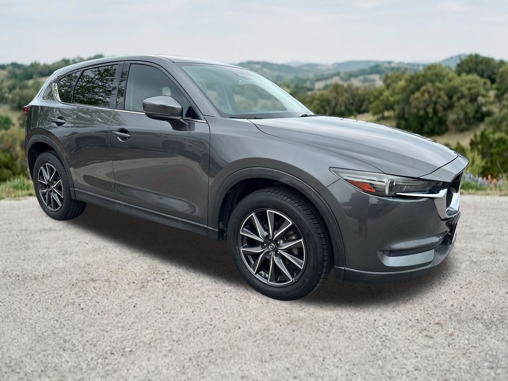Machine Gray 2017 Mazda CX-5 Grand Touring AWD SUV / Crossover All-Wheel Drive 6-Speed Automatic