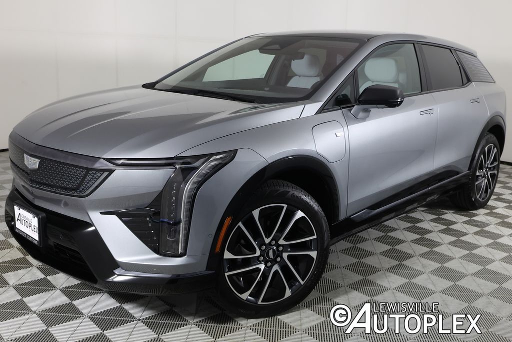 Argent Silver Metallic 2025 Cadillac OPTIQ Sport 1 AWD SUV / Crossover All-Wheel Drive 1-Speed Automatic