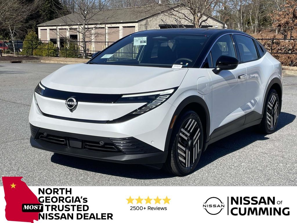 White Pearl 2026 Nissan LEAF SUV / Crossover Front-Wheel Drive Automatic