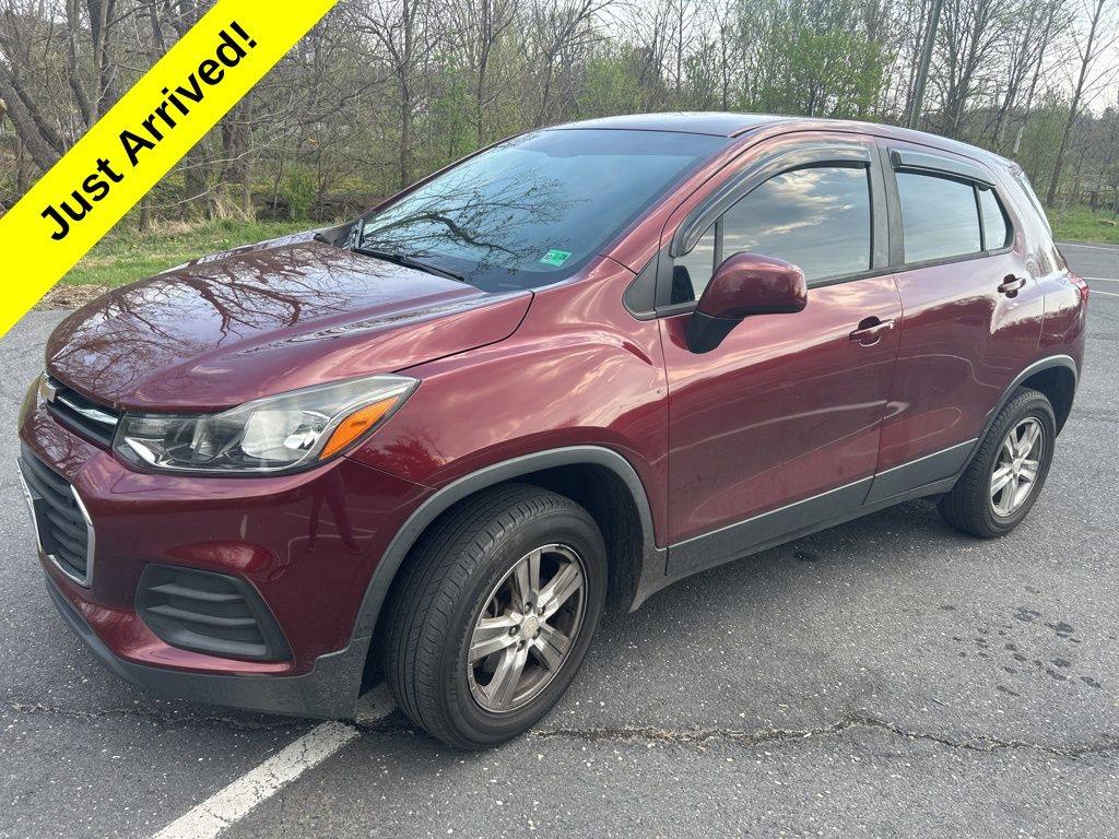 Red (Crimson Metallic) 2017 Chevrolet Trax LS AWD SUV / Crossover All-Wheel Drive 6-Speed Automatic