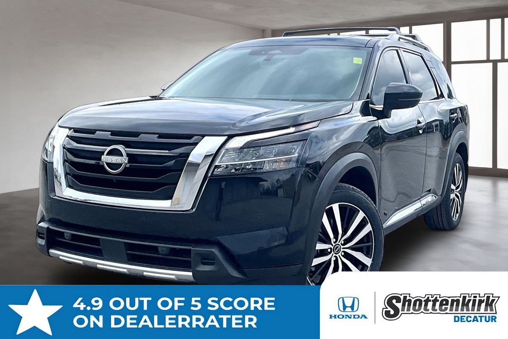 Super Black 2024 Nissan Pathfinder SUV / Crossover Front-Wheel Drive 9-Speed Automatic