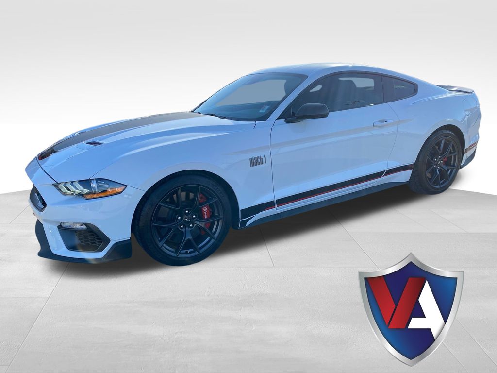 Oxford White 2021 Ford Mustang Coupe Rear-Wheel Drive Automatic