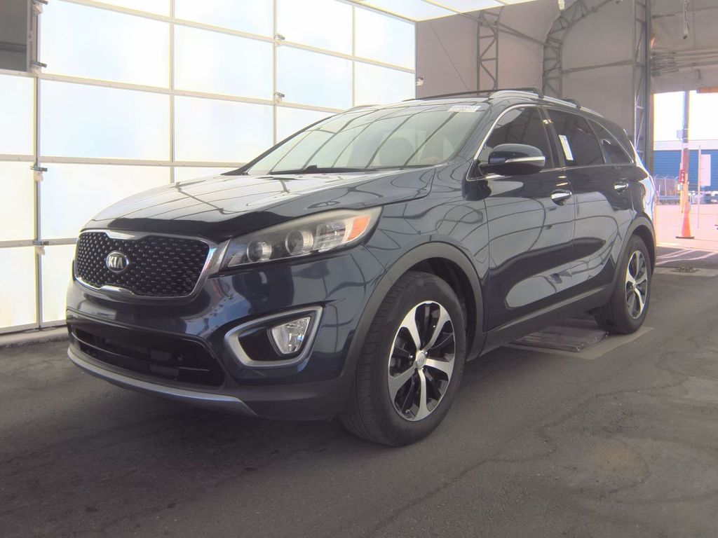 Blaze Blue 2018 Kia Sorento EX FWD SUV / Crossover Front-Wheel Drive 6-Speed Automatic