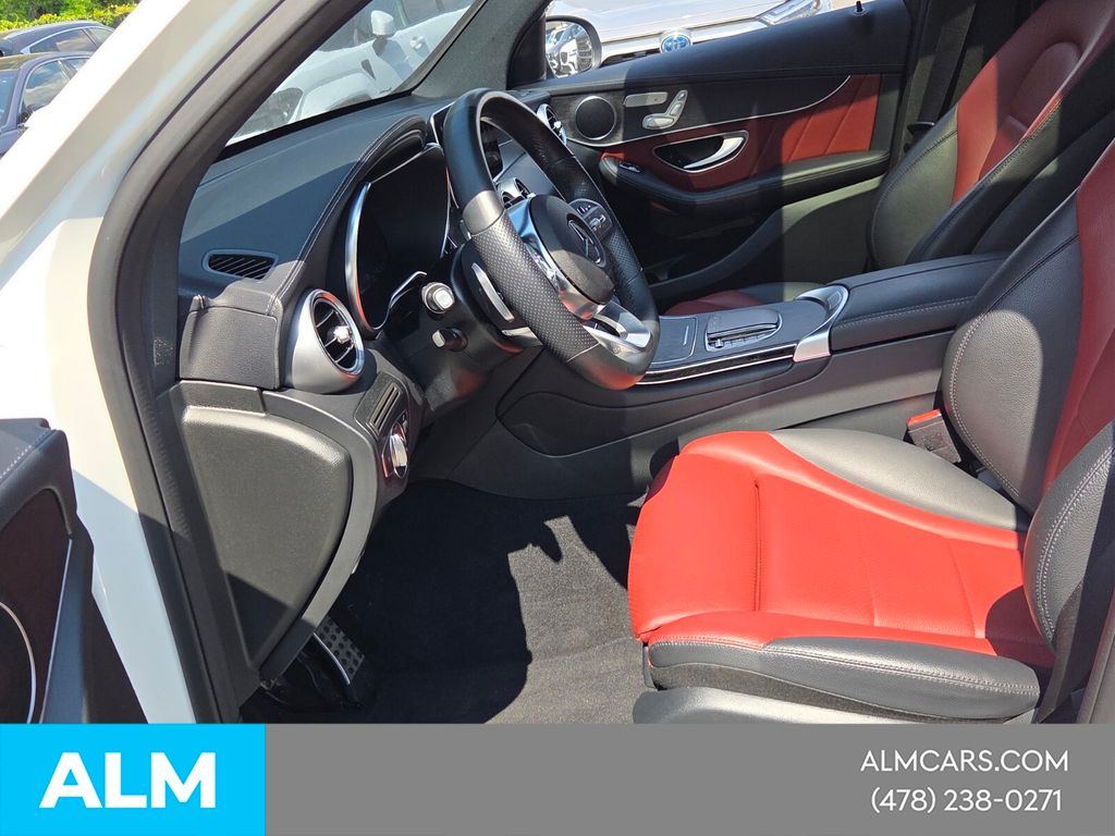 Used 2022 White Mercedes-Benz GLC 300 Coupe image 14