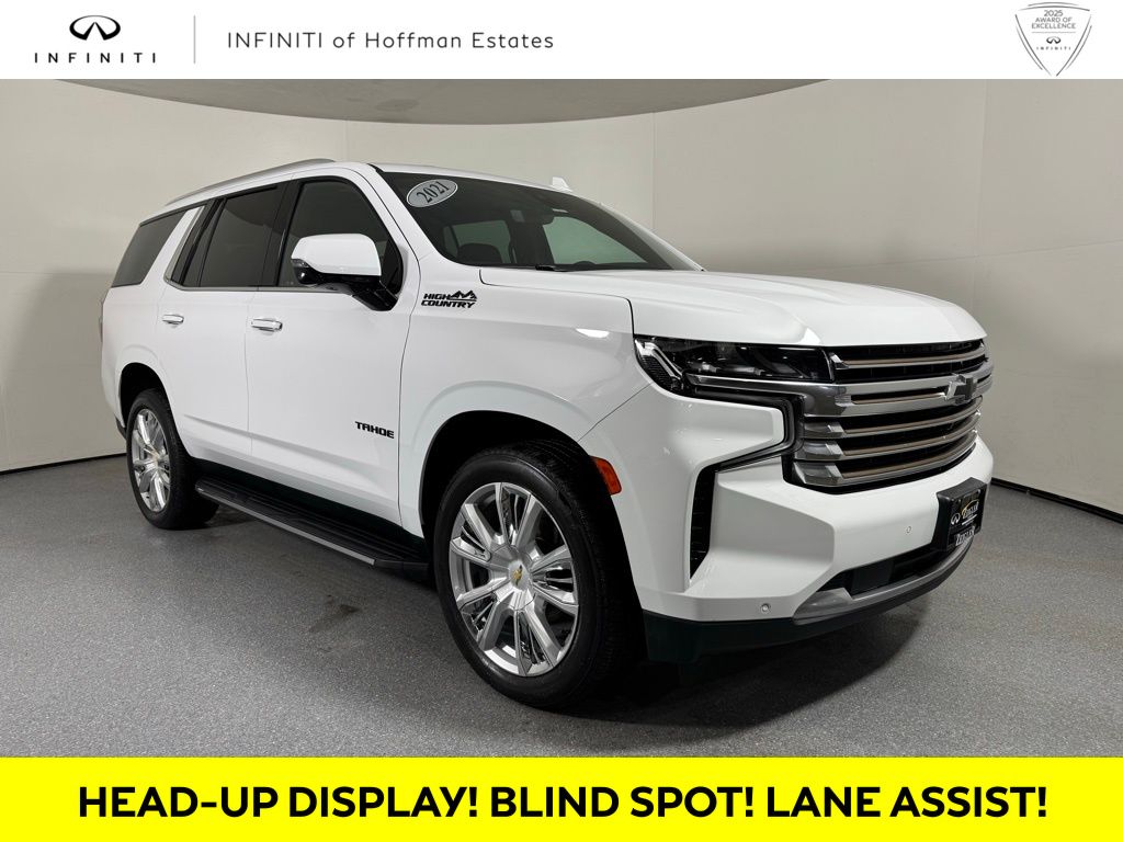 Summit White 2021 Chevrolet Tahoe SUV / Crossover Four-Wheel Drive