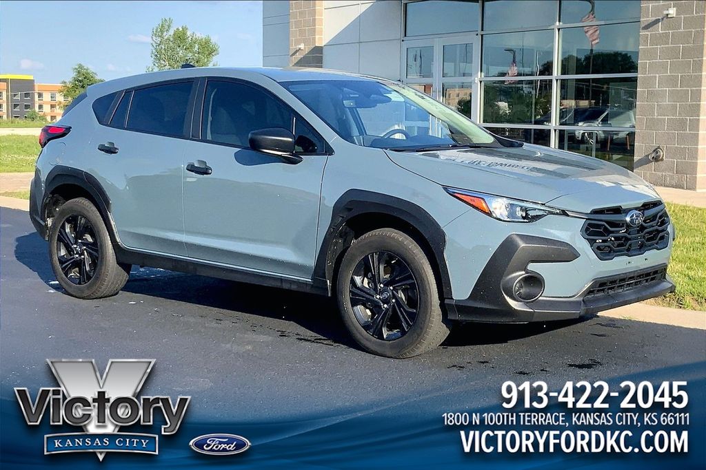 Offshore Blue Metallic 2024 Subaru Crosstrek SUV / Crossover All-Wheel Drive Continuously Variable Transmission