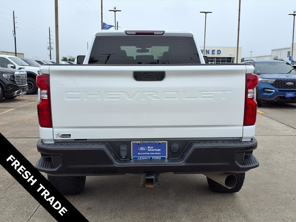 2021 Chevrolet Silverado 2500HD Work Truck White at Wharton Chevrolet GMC