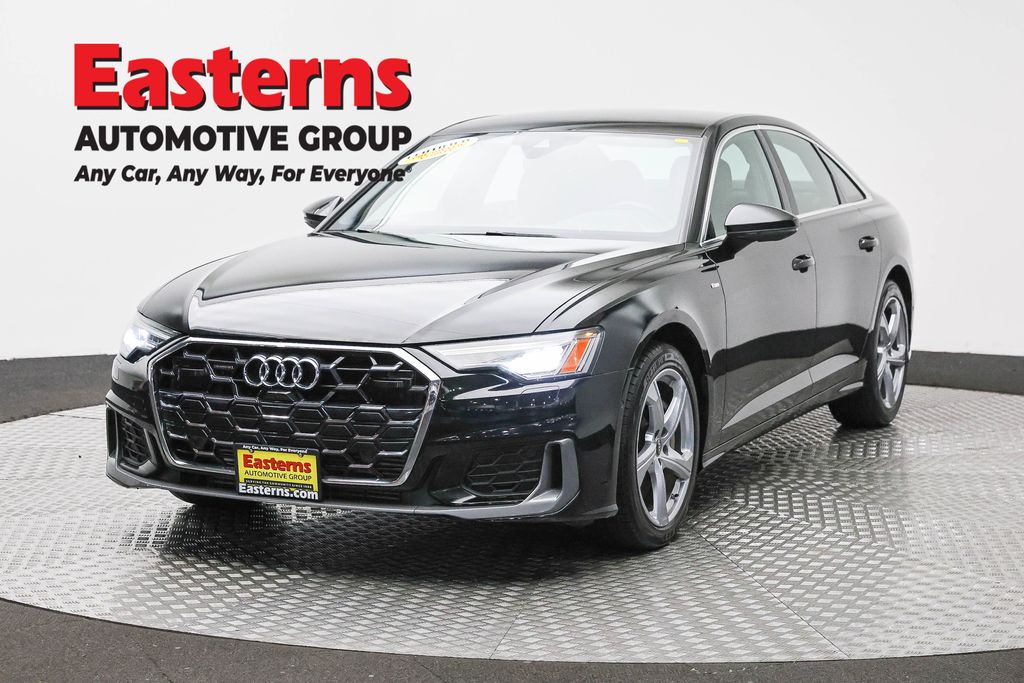 Black 2024 Audi A6 Sedan All-Wheel Drive 7-Speed Automatic