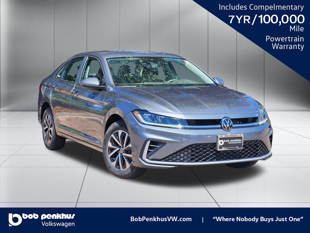 Platinum Gray Metallic 2026 Volkswagen Jetta Sedan Front-Wheel Drive 8-Speed Automatic