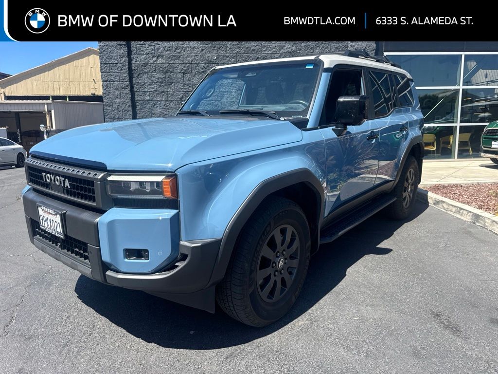 Blue / Gray 2024 Toyota Land Cruiser SUV / Crossover Four-Wheel Drive 8-Speed Automatic