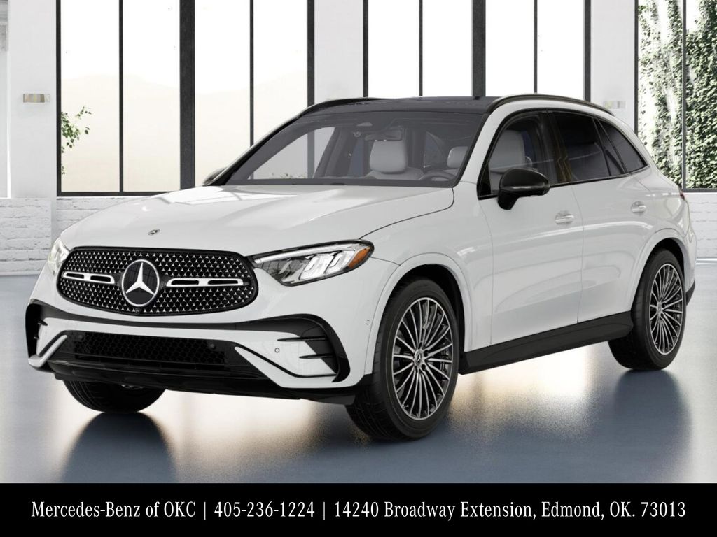 Polar White 2026 Mercedes-Benz GLC 300 4MATIC SUV / Crossover All-Wheel Drive 9-Speed Automatic