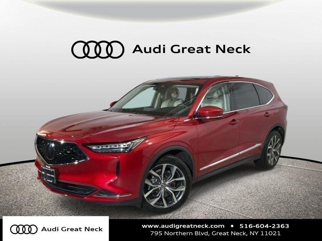 Performance Red Pearl 2024 Acura MDX SH-AWD with Technology Package SUV / Crossover All-Wheel Drive Automatic