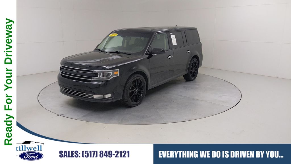 Agate Black 2019 Ford Flex SUV / Crossover All-Wheel Drive 6-Speed Automatic
