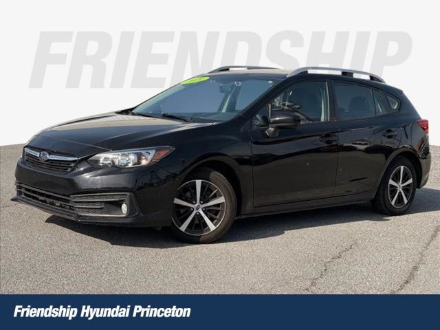 Crystal Black Silica 2021 Subaru Impreza Premium Wagon AWD Wagon All-Wheel Drive Continuously Variable Transmission