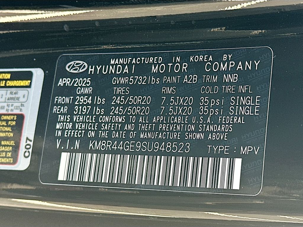 2025 Hyundai Palisade SEL 24