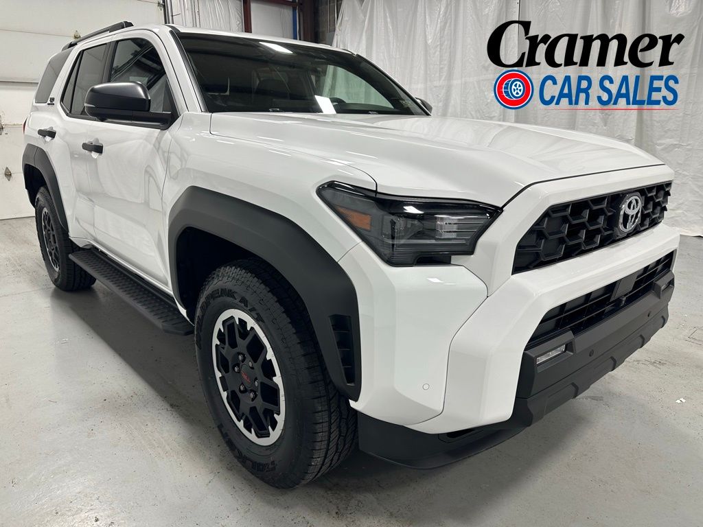 Ice Cap 2025 Toyota 4Runner TRD Off-Road Premium 4WD SUV / Crossover Four-Wheel Drive 8-Speed Automatic