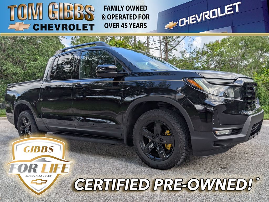 Crystal Black Pearl 2023 Honda Ridgeline Black Edition AWD Pickup Truck All-Wheel Drive 9-Speed Automatic