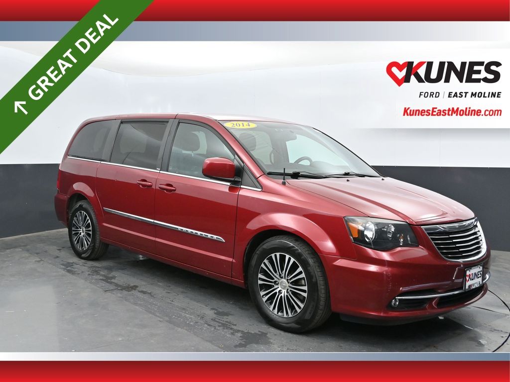 Deep Cherry Red Crystal Pearlcoat 2014 Chrysler Town & Country S FWD Minivan Front-Wheel Drive 6-Speed Automatic