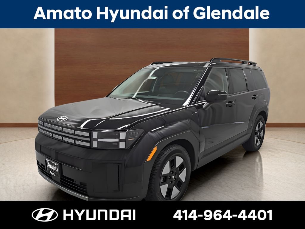 Phantom Black 2025 Hyundai Santa Fe Hybrid SUV / Crossover All-Wheel Drive 6-Speed Automatic