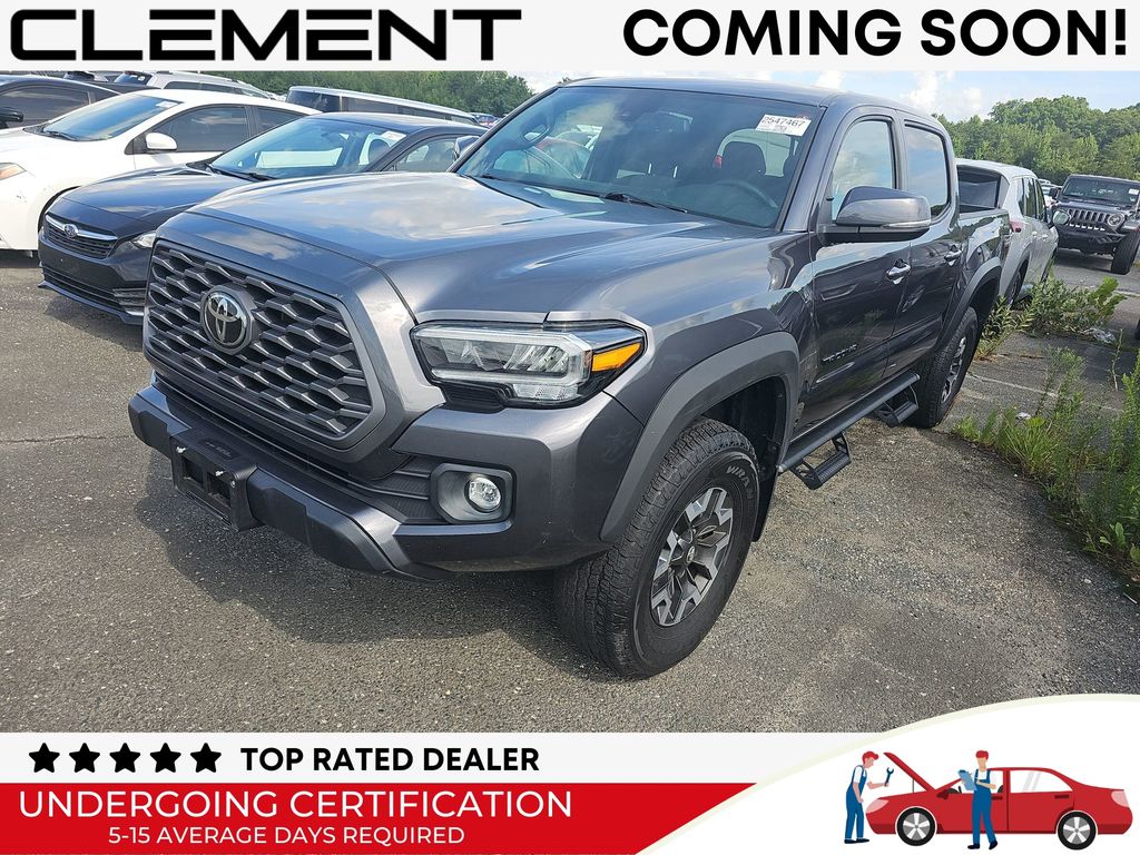 Magnetic Gray Metallic 2021 Toyota Tacoma Pickup Truck Four-Wheel Drive 6-Speed Automatic