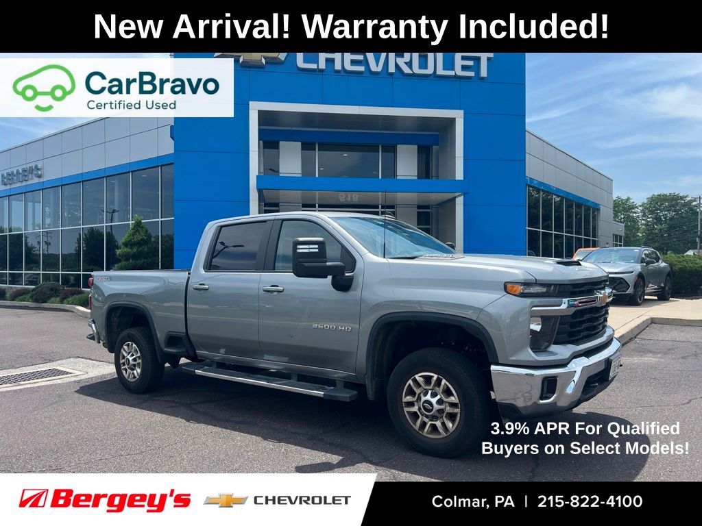 Sterling Gray Metallic 2025 Chevrolet Silverado 2500HD Pickup Truck Four-Wheel Drive Automatic