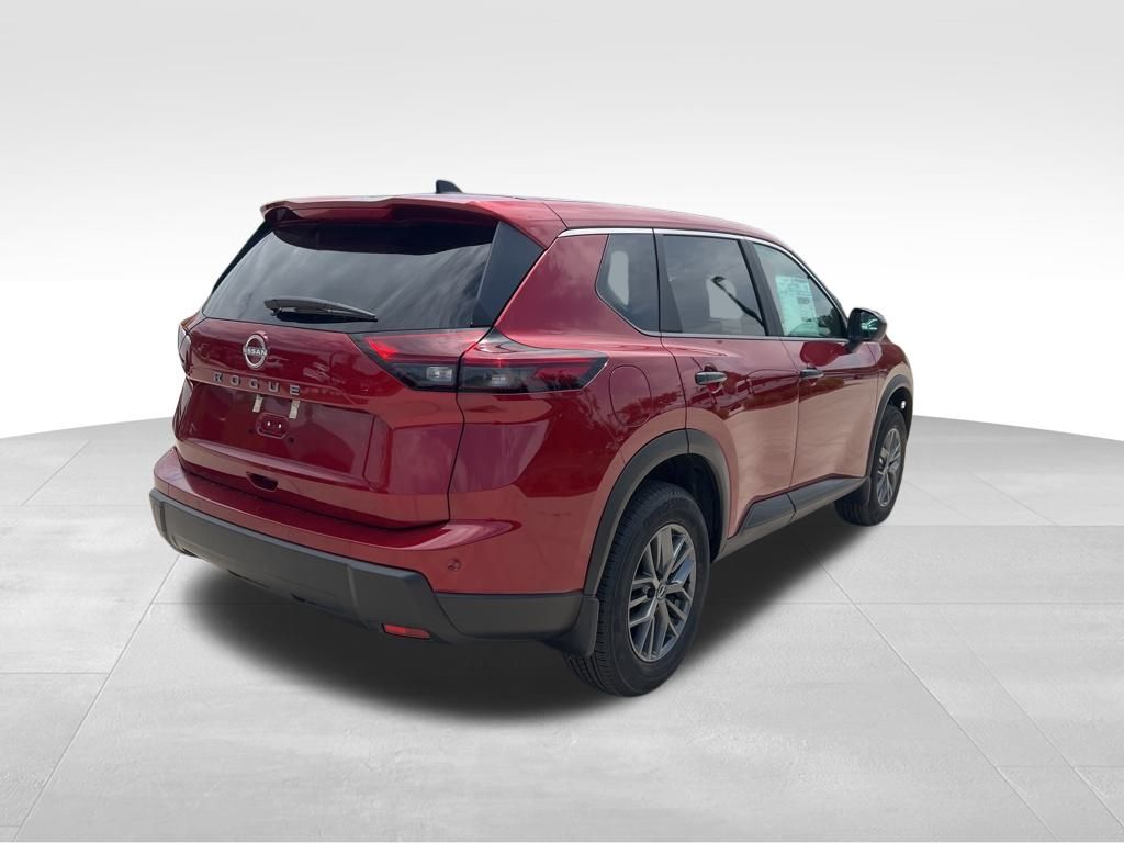 2025 Scarlet Ember Tintcoat Nissan Rogue S FWD SUV