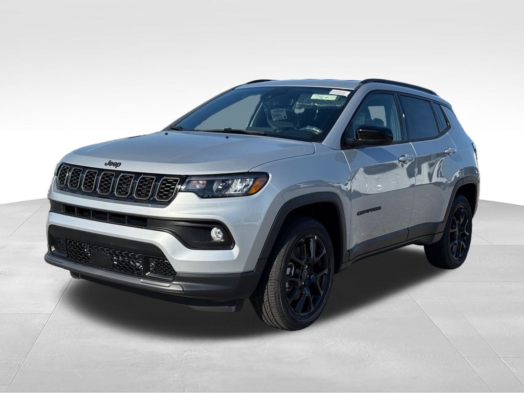 Silver Zynith Metallic Clearcoat 2026 Jeep Compass SUV / Crossover Four-Wheel Drive 8-Speed Automatic