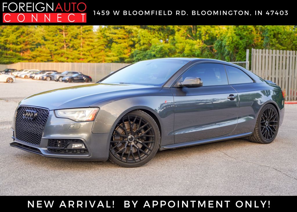 Daytona Gray Pearl 2015 Audi S5 3.0T quattro Premium Plus Coupe AWD Coupe All-Wheel Drive 7-Speed Automatic