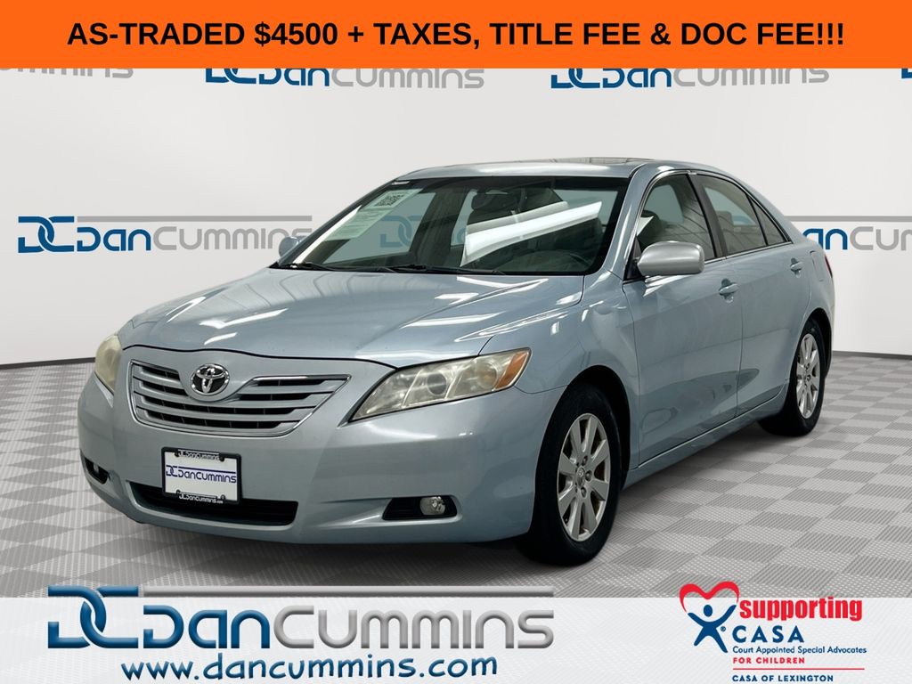 Sky Blue Pearl 2007 Toyota Camry Sedan Front-Wheel Drive 6-Speed Automatic Overdrive