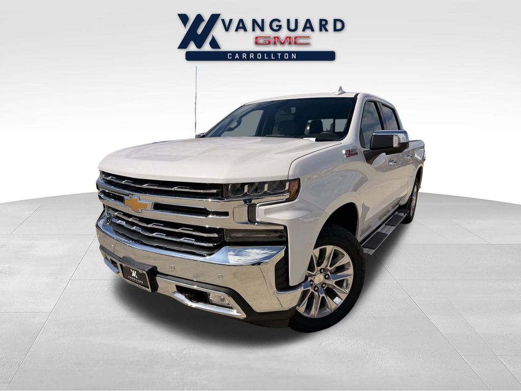 White (Iridescent Pearl Tricoat) 2022 Chevrolet Silverado 1500 Pickup Truck Four-Wheel Drive 8-Speed Automatic